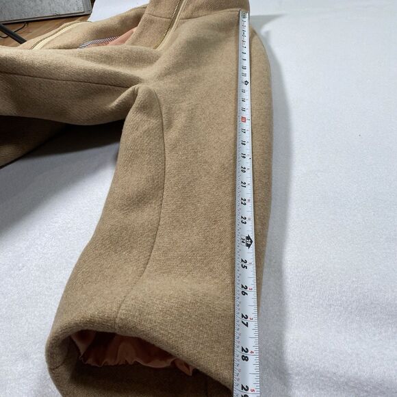 J. CREW Nello Gori Plus Size 20 Cocoon Coat in Italian Stadium-Cloth Wool Blend - Picture 6 of 14